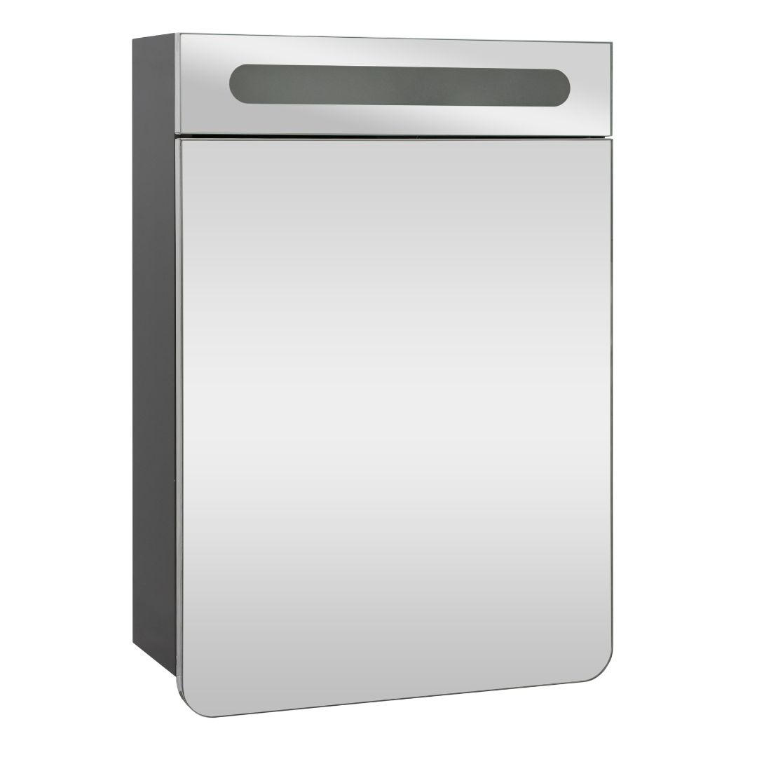 Ogledalo ormaric IBANIO - VENICE - smoke 60cm